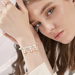 10 шт. латунные штифты в форме цветка KK-GO0001-49