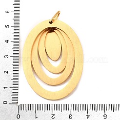 Овальные подвески из нержавеющей стали 304&nbsp;STAS-M121-01G