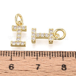 Латунные микропаве прозрачные кубические циркониевые подвески&nbsp;KK-N241-001I