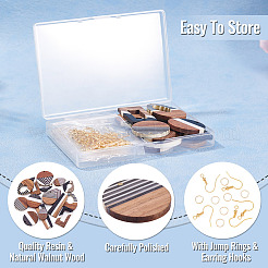 Набор для изготовления сережек своими руками&nbsp;DIY-BY0001-17