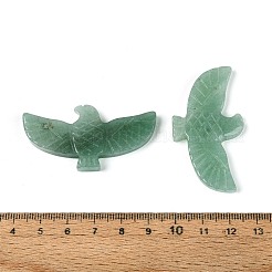 Adlerform natürliche grüne Aventurin Edelstein Anhänger&nbsp;G-P563-05F