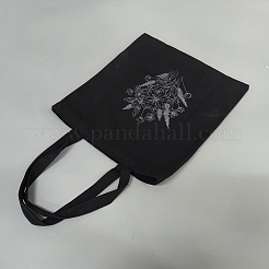 Наборы для вышивки холщовой сумки своими руками DIY-WH20001-10B