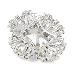 Штыри отворотом сплава горного хрусталя для одежды рюкзака&nbsp;JEWB-P055-07P