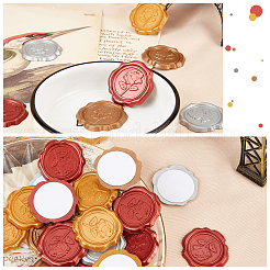 Adesivi con sigillo di cera adesiva&nbsp;DIY-WH0201-02B