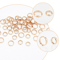 60шт. 2-х стильная латунная рамка для бусин KK-AR0002-94