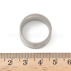 Кольца из нержавеющей стали 304 для женщин&nbsp;LS-RJEW-F195-04P