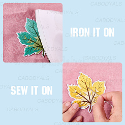 9 шт. лист компьютеризированная вышивка ткань приклеиваемые/пришивные нашивки&nbsp;PATC-WH20006-007