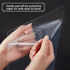 Прозрачный акрил для фоторамки DIY-WH0204-82D