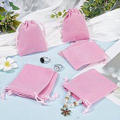 Geschenkbeutel mit Kordelzug aus Samtschmuck&nbsp;ABAG-BBC0001-10B-02