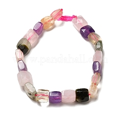 Натуральные смешанные кварцевые бисерные пряди G-G980-05