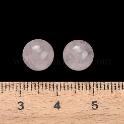 Natürliche Rosenquarz Kugelperlen&nbsp;G-H359-02J-8mm