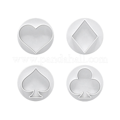 Pp пластиковые формочки для печенья в виде игральных карт PW-WG657F4-01