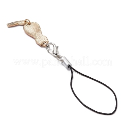 Ремни для мобильных телефонов из кошачьего сплава с эмалью HJEW-JM01078