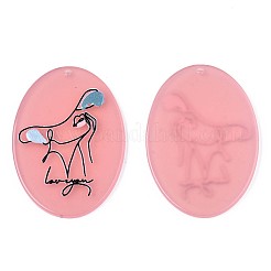 Полупрозрачные подвески из ацетата целлюлозы (смолы)&nbsp;LS-X-KY-T040-26F