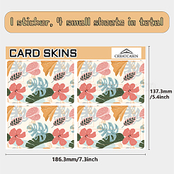 ПВХ пластиковые водонепроницаемые наклейки для карт DIY-WH0432-072