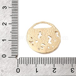 Ciondoli in ottone con pavé di zirconi chiari&nbsp;ZIRC-L106-03G