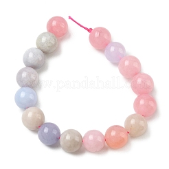 Gefärbte natürliche malaysia jade perlen stränge&nbsp;G-G021-01D-10