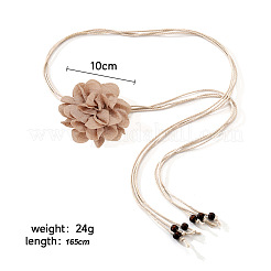 3d цветочная ткань хлопковый шнур обертывание пояса для талии живота для женщин FS-WGB230E-02