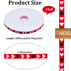 1 рулон полиэстеровой репсовой ленты&nbsp;SRIB-CY0001-28C