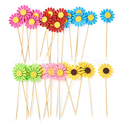 Дерево с бумажными топперами для торта AJEW-TAC0035-11A