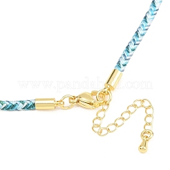 Fabricación de collares con cordón trenzado de polialgodón&nbsp;MAK-F038-B20-G