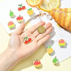 10 pin esmaltado de fruta de 5 estilos&nbsp;JEWB-CJ0003-20