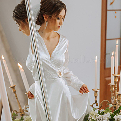 4шт украшения для обуви из сплава со стразами&nbsp;DIY-MA0006-63LG