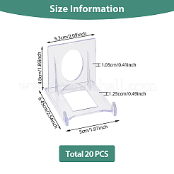 Прозрачный акриловый многофункциональный держатель дисплея ODIS-WH0030-23