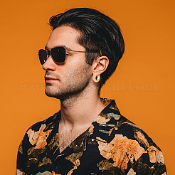 24 шт. 12 серьги-клипсы из нержавеющей стали 204 EJEW-AN0003-44