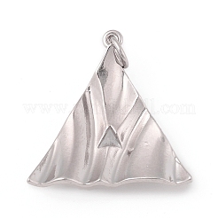 Латунные подвески с микропаве из прозрачного кубического циркония&nbsp;KK-I668-02P