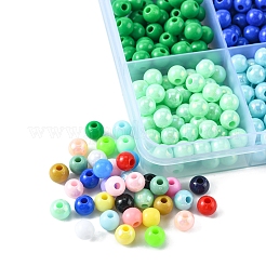 1488шт 24 стиля непрозрачные акриловые бусины&nbsp;OACR-FS0001-20