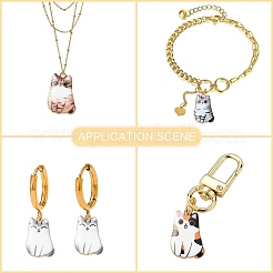 30шт 5 стиля подвески из сплава с эмалью&nbsp;ENAM-CJ0004-47