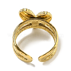 Ионное покрытие (ip) 304 нержавеющая сталь открытые манжетные кольца RJEW-C079-08G