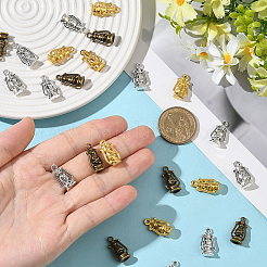 48шт. 3 комплекта подвесок из цинкового сплава в тибетском стиле&nbsp;TIBEP-SC0003-34