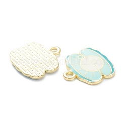 Подвески из эмали и сплава&nbsp;ENAM-I051-09LG-04