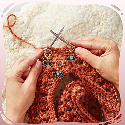 20 шт. 10 стиля бант сплав эмалированный кулон фиксирующие маркеры стежков&nbsp;HJEW-SC00161