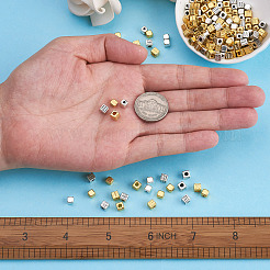 240 шт. 4 стиля бусины из сплава в тибетском стиле&nbsp;TIBEB-YS0001-05