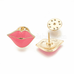 Броши из эмалированной эмали из цинкового сплава JEWB-N003-06