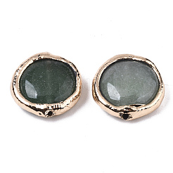 Естественный зеленый бисер авантюрин G-S359-114