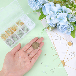 108 шт. 6 крючка для сережек из нержавеющей стали 304&nbsp;DIY-SC0021-76