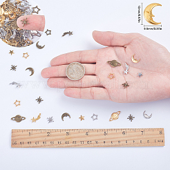 Кабошоны и звенья из цинкового сплава и эмаль для кабошонов PALLOY-SC0002-62