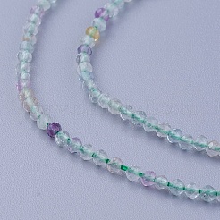 Perline fluorite naturale fili&nbsp;G-F619-01-2mm