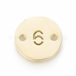 Zahlen 304 Edelstahlglieder&nbsp;LS-STAS-G216-06G