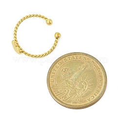 Открытые манжеты из нержавеющей стали 304 для женщин&nbsp;LS-RJEW-G338-14G