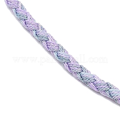 Изготовление ожерелий из круглого нейлонового хлопкового шнура диаметром 3.5 мм NJEW-C106-03RG-09