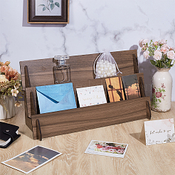 Деревянная подставка для дисплея минифигурок ODIS-WH0043-124B