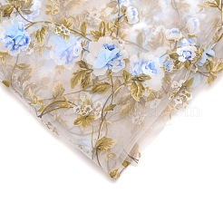 Tissu en organza de polyester&nbsp;DIY-WH0259-91A