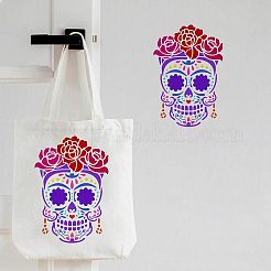 Большие пластиковые многоразовые шаблоны трафаретов для рисования DIY-WH0202-089