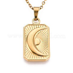 Подвески из нержавеющей стали 304&nbsp;NJEW-T018-35G