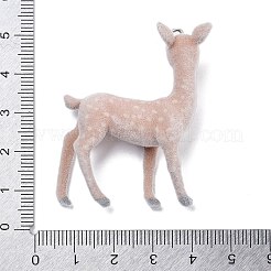 Кулоны из флокированной смолы&nbsp;RESI-Q002-08B